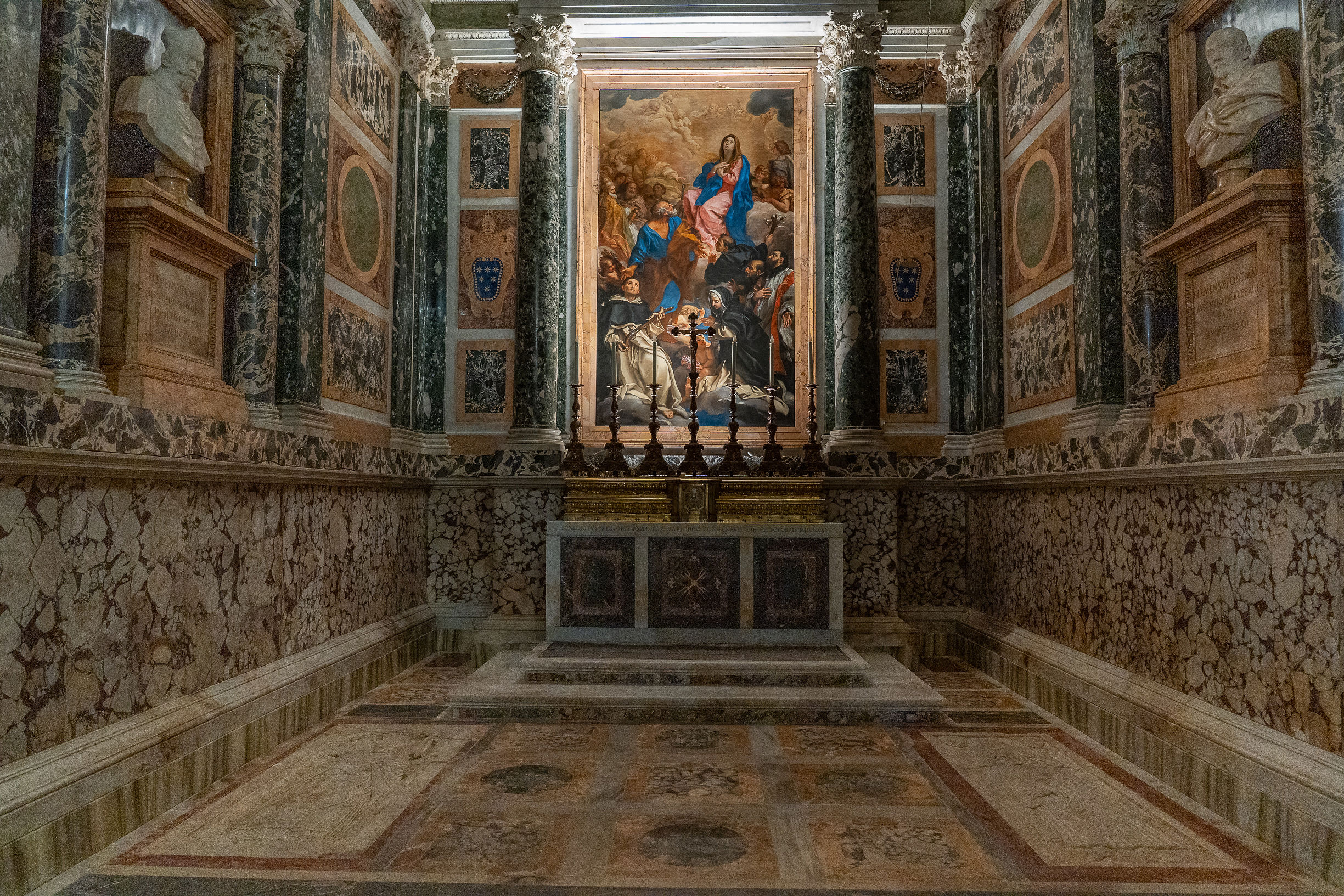 Al momento stai visualizzando Roma, Basilica di Santa Maria Sopra Minerva. Presentazione del restauro della pala d’altare di Carlo Maratti (1625 – 1713)