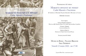 Scopri di più sull'articolo Presentazione del volume MARATTI INVENIT ET PINXIT. Carlo Maratti e l’incisione